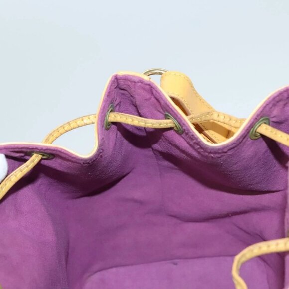 LOUIS VUITTON Epi Petit Noe Shoulder Bag Yellow M44109 LV Auth BD2091 - Picture 12 of 16